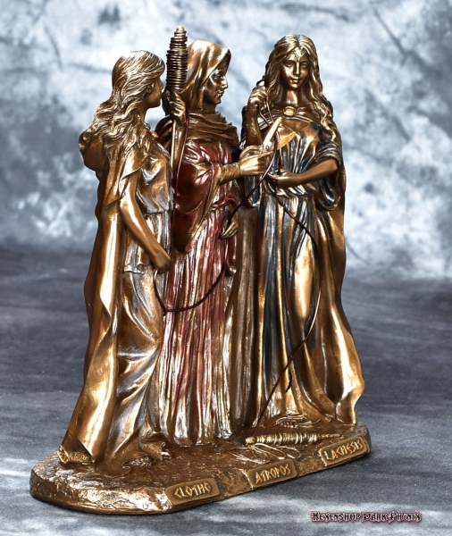 Hexenshop Dark Phoenix Greek goddesses of fate Moiren figure